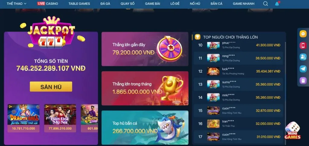 Game Vua Bắn Cá tại NK888